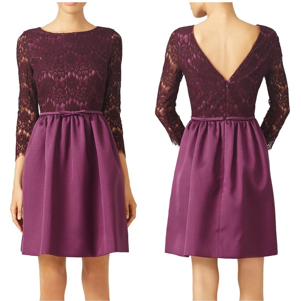 Purple Erin Fetherston Cocktail Dress